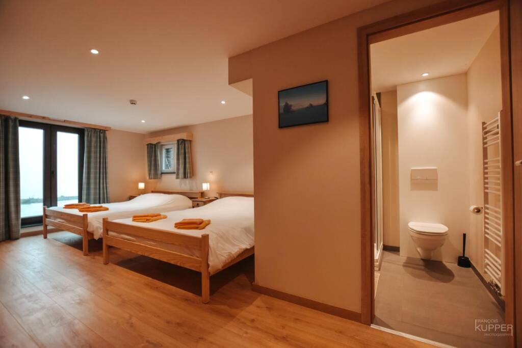 Casa de Férias Les Loneux 27 Pers, - Vue Incroyable - Wellness, Billard, Cinema